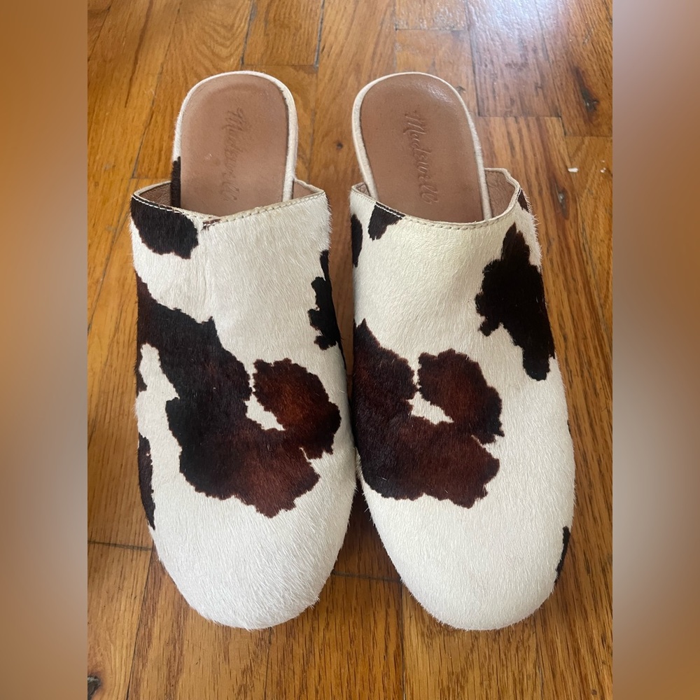 Madewell Cowhide Clogs